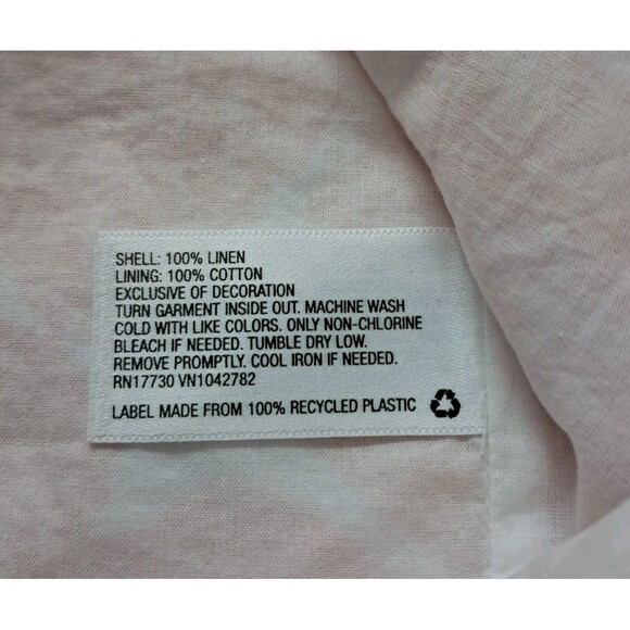 Lilly Pulitzer Target Dress Womens 2 Orange Mini Giraffe Linen Tropical Vacation - Picture 10 of 12